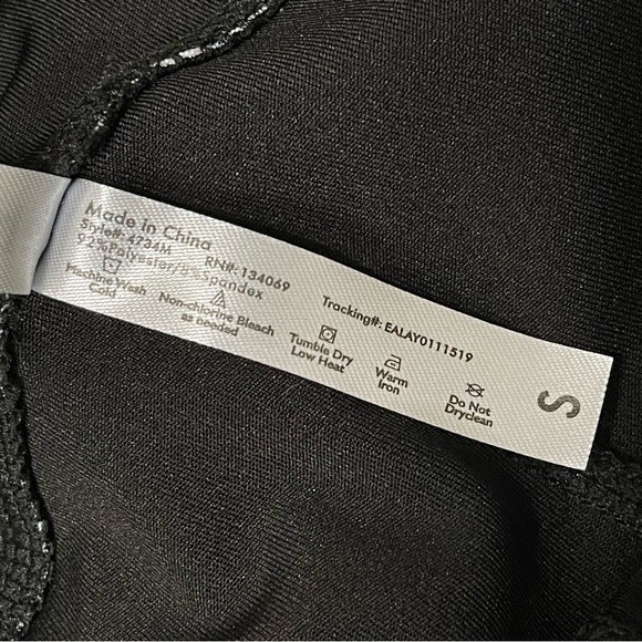 2 Set New Ebb & Flow Bike Shorts Athleisure High Waist Stretch Black Grey Size S - Picture 5 of 16